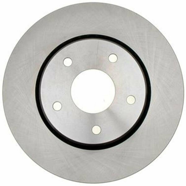 Beautyblade 780624R Professional Grade Brake Rotor - Gray Cast Iron - 11.89 In. BE3027194